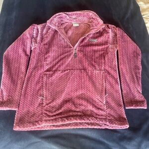 Columbia Fireside Plush Quarter Zip. Sooo cozy and soft.